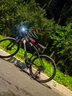 喜德盛山地自行車黑客500 X6鋁合金車架27.5大輪徑 油壓碟剎24速變速 深灰/白17(身高170-185） 曬單實拍圖