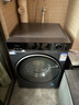 海爾（Haier）【旗艦新品4.0】10公斤晶彩屏超薄直驅滾筒洗衣機全自動(dòng)六位減震大容量BE37E精華洗2.0國家補貼 洗烘+直驅超薄+1.15洗凈比+智投+藍盾除菌 曬單實(shí)拍圖