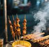 游牧御品 蒙古羊肉串30串 大串免腌制 燒烤食材 烤肉烤串 戈壁灘羊肉 曬單實(shí)拍圖