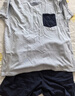 京東京造10A抗菌純棉睡衣男短袖套裝25春夏情侶家居服藍(lán)2XL 曬單實(shí)拍圖
