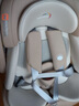 Heekin引領(lǐng)者兒童安全座椅汽車用0-12歲嬰兒寶寶車載可坐躺智能通風(fēng)加熱 香檳金MAX(加配+全罩式遮陽棚) 曬單實拍圖
