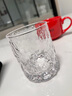 AILUKI日本玻璃杯家用套裝高顏值大容量喝水泡茶杯子辦公室待客水杯茶杯 冰晶玻璃杯*6+杯架+大號托盤(pán) 曬單實(shí)拍圖