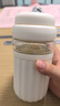 西多米玻璃杯水杯女士茶水分離杯大容量便攜高顏值學(xué)生辦公耐高溫泡茶杯 曬單實拍圖