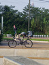 永久（FOREVER）自行車(chē)適用后車(chē)筐后座車(chē)籃快拆式鋁合金貨架書(shū)包架載物買(mǎi)菜上學(xué) 網(wǎng)罩款+鋁全快拆貨架 曬單實(shí)拍圖