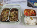 小熊（Bear）電熱飯盒 加熱飯盒 保溫飯盒可加熱 雙層四膽辦公室蒸煮熱飯神器可預(yù)約上班族加熱便當(dāng)盒DFH-G16W7 曬單實(shí)拍圖