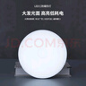 雷士（NVC）led大功率燈泡飛碟節(jié)能E27螺口球泡燈家用單燈光大瓦數(shù)20W正白光 曬單實(shí)拍圖