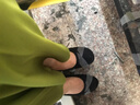啄木鳥(niǎo)真皮平底單鞋女2025春秋新款軟底防滑豆豆鞋低跟舒適媽媽鞋 黑色【贈(zèng)送險(xiǎn)】 橡膠底 37 標(biāo)準(zhǔn)碼 曬單實(shí)拍圖