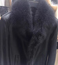 勤記海寧皮革城男士休閑真皮皮衣男士綿羊皮眞皮衣 皮毛一體中年短款 黑色中長(cháng)款黑灰色領(lǐng) 6XL L135斤左右 曬單實(shí)拍圖