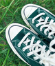 匡威（Converse）官方 1970S巴恩風穿搭運動帆布鞋叢林綠綠色168508C 綠/168508C 42 曬單實拍圖