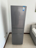 美的（Midea）220升三門三溫租房家用客廳宿舍小型冰箱三開門節(jié)能省電低音運行以舊換新BCD-220TM【國家補貼】 曬單實拍圖