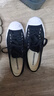 匡威（Converse）官方 Jack Purcell開(kāi)口笑男女休閑板鞋黑色164056C 164056C 42 曬單實(shí)拍圖