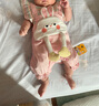 G.DUCK KIDS小黃鴨童裝嬰兒連體衣夏季薄款新生兒衣服0-6個月女寶寶兔子哈衣 BX24293粉色 66cm 66碼適合3-6個月(10-13斤) 曬單實拍圖