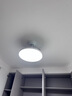 歐普（OPPLE）風(fēng)扇燈吊扇燈24瓦LED照明低噪音餐廳臥室吊燈燈具包安裝 冰風(fēng)白 曬單實(shí)拍圖