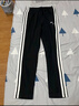adidas情侶款休閑運動(dòng)褲男女春季阿迪達斯官方輕運動(dòng) 黑色/白色   XL 曬單實(shí)拍圖