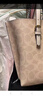 蔻馳（COACH）【品牌直供】女士MOLLIE25中號手提單肩斜挎托特包奶茶色CV965 曬單實(shí)拍圖