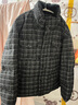GXG男裝 小香風(fēng)羽絨服男立領(lǐng)保暖羽絨服 23冬 黑色 180/XL 曬單實(shí)拍圖
