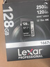 雷克沙（Lexar）SD卡V60SD卡相機(jī)內(nèi)存卡高速大卡 UHS-II索尼佳能富存儲卡 V60讀速250M【送3.2讀卡器】 128GB 曬單實(shí)拍圖