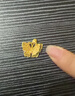 中銀億金花絲蝴蝶黃金項(xiàng)鏈女古法足金吊墜掛墜生日中秋節(jié)禮物送女友老婆 古法花絲蝴蝶吊墜+足金鏈-活動(dòng)款【金重約5.2g】 曬單實(shí)拍圖
