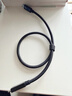值計雷電5數據線(xiàn)120Gbps全功能type-c視頻線(xiàn)16K高清PD240W快充蘋(píng)果筆記本顯卡擴展塢USB-C一線(xiàn)通0.5米 曬單實(shí)拍圖