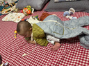 迷你巴拉【防水透濕】巴拉兒童連體羽絨服男女童厚款保暖連帽防風(fēng)外套 海鹽檸檬 90 曬單實(shí)拍圖