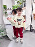 靚貝城堡女童哪吒花邊衛衣套裝2025春秋裝兒童新款女寶寶運動(dòng)兩件套小女孩 哪吒套裝 110 曬單實(shí)拍圖