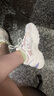 FILA斐樂女鞋休閑鞋魚刺二代老爹鞋運動鞋增高厚底慢跑鞋SOFIA Ⅱ 奶白/煙玫粉-GR 37.5 曬單實拍圖