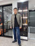 班尼路 BALENOS&K系列高端男士牛仔褲春秋款2025新款寬松直筒中年闊腿休閑男褲 9339H深藍(lán)色【京東快遞】 31 【腰圍2尺4適合130斤左右】 曬單實(shí)拍圖