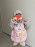 巴拉巴拉童裝嬰兒羽絨服男童女童寶寶外套冬季兒童上衣萌 夢幻粉60356 100 曬單實(shí)拍圖