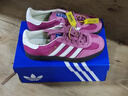 阿迪達(dá)斯（adidas三葉草教師節(jié)禮物GAZELLE 男女休閑鞋IF1809粉35.5 曬單實(shí)拍圖