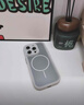 魔杰樂(lè )磨砂磁吸適用蘋(píng)果16promax手機殼新款天使眼iPhone15pro高級感14plus簡(jiǎn)約男女款13膚感防摔保護套 【鈦灰色】天使眼磨砂細圈磁吸 iPhone16promax 曬單實(shí)拍圖