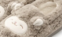 名創(chuàng  )優(yōu)品（MINISO）棉拖鞋女羊咩咩情侶冬季包跟保暖家居室內厚底月子毛毛防滑拖鞋 深灰【包跟更保暖】 38-39 (260mm) 【適合37/38碼穿】 曬單實(shí)拍圖