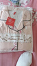 浪莎（LangSha）純棉睡衣女春秋新款長(zhǎng)袖全棉開(kāi)衫可外穿大碼家居服套裝 粉色仙鶴[精梳棉] L [100-115斤] 曬單實(shí)拍圖