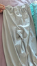 拉比（Labi Baby）兒童長(cháng)褲防蚊褲春夏燈籠褲冰絲透氣防曬束口長(cháng)褲 淺灰90 曬單實(shí)拍圖
