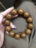 CORTIFELY品牌金絲檀手串男女款沉水老料檀香木楠木佛珠念珠盤玩文玩保財(cái)運(yùn) 20mm/12顆金絲楠 曬單實(shí)拍圖