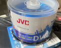 JVC/杰偉世 DVD+R 光盤/刻錄盤 16速4.7GB 紅櫻辦公系列 桶裝50片 空白光盤 曬單實拍圖