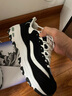 斯凱奇（Skechers）女鞋秋季厚底老爹鞋百搭熊貓鞋軟底舒適外穿休閑運(yùn)動(dòng)鞋11959 曬單實(shí)拍圖