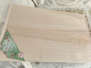 雅諾達面板整木獨板搟面板案板柳木和面板揉面板趕面案餃子板菜板砧板 兩端帶邊條【整木 70*43*2.5】 曬單實(shí)拍圖