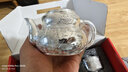 百福999銀茶具中式套裝1壺4杯歐式茶杯復古風(fēng)泡茶壺茶杯送禮品 百福八件套【1托1壺6杯】 今日一折搶最后30件 曬單實(shí)拍圖