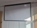 快朵小屋 工廠(chǎng)定制高清工程巨幕100英寸16:9投影儀幕布電動(dòng)遙控幕布投影機屏幕會(huì )議廳辦公投影布極米堅果 曬單實(shí)拍圖