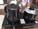 美的（Midea）自動上水電水壺煮茶器0.7L電茶爐茶臺電熱水壺?zé)畨仞B(yǎng)生套裝消毒茶具304不銹鋼盤自動斷電C13X 曬單實(shí)拍圖