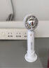 小今【16℃空調(diào)冷風】手持小風扇制冷空調(diào)迷你便攜靜音渦輪桌面小風炮高速大風力充電風扇學生超長續(xù)航 冰川白丨16℃冰感冷風丨超靜音丨澎湃冰爽大風力 【超長續(xù)航】下單即送丨2年質(zhì)保只換不修 曬單實拍圖
