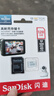 閃迪（SanDisk）128GB TF（MicroSD）4K內(nèi)存卡 行車記錄儀 監(jiān)控攝像頭專用 10,000小時錄制 重復(fù)讀寫高耐用存儲卡 曬單實拍圖