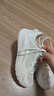 斯凱奇（Skechers）女鞋秋季透氣增高休閑鞋緩震軟底運動(dòng)鞋女時(shí)尚板鞋跑步鞋117224 白色/淺粉紅色/WLPK 37.5 曬單實(shí)拍圖