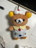 益寶王國輕松熊掛件甜品師輕松熊小掛件可愛(ài)卡通毛絨玩偶 甜品師熊(熊+娃衣) 曬單實(shí)拍圖