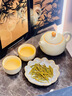 茗袍匠安吉黃金芽茶葉2025年新茶明前特級高山白茶禮盒裝高檔送禮自己喝 黃金芽禮盒裝250g(A款） 曬單實(shí)拍圖