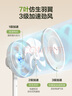 格力（GREE）【全新升級(jí)】七葉輕音立式電風(fēng)扇家用柔風(fēng)落地扇臺(tái)式桌面風(fēng)扇大風(fēng)量節(jié)能宿舍電扇 FS-3015h7 曬單實(shí)拍圖