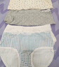 FitonTon4條內(nèi)褲女士純棉100全棉女士內(nèi)褲10A褲抑菌透氣無痕少女內(nèi)褲短褲 曬單實(shí)拍圖