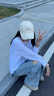班尼路（Baleno）純棉長(zhǎng)袖女2025新款秋季內(nèi)搭打底衫減齡顯瘦寬松休閑百搭上衣 曬單實(shí)拍圖
