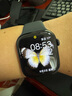 Apple/蘋(píng)果 Watch Series 10 智能手表GPS款46毫米亮黑色鋁金屬表殼黑色運動(dòng)型表帶M/L MX273CH/B 曬單實(shí)拍圖