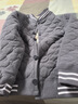 G.DUCKKIDS小黃鴨兒童內膽棉衣男童女童冬裝內穿棉服套裝中大童學(xué)生校服神器 灰色男童套裝 新款沒(méi)有口袋 130 尺碼7~8歲【120-130cm】 曬單實(shí)拍圖